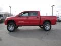 2010 Red Alert Nissan Titan SE Crew Cab 4x4  photo #1