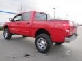 2010 Red Alert Nissan Titan SE Crew Cab 4x4  photo #8