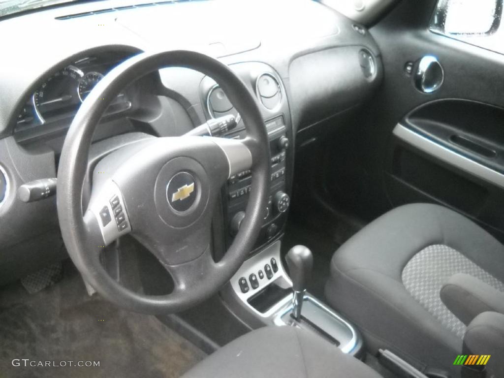 Ebony Black Interior 2008 Chevrolet HHR LS Photo #47416649