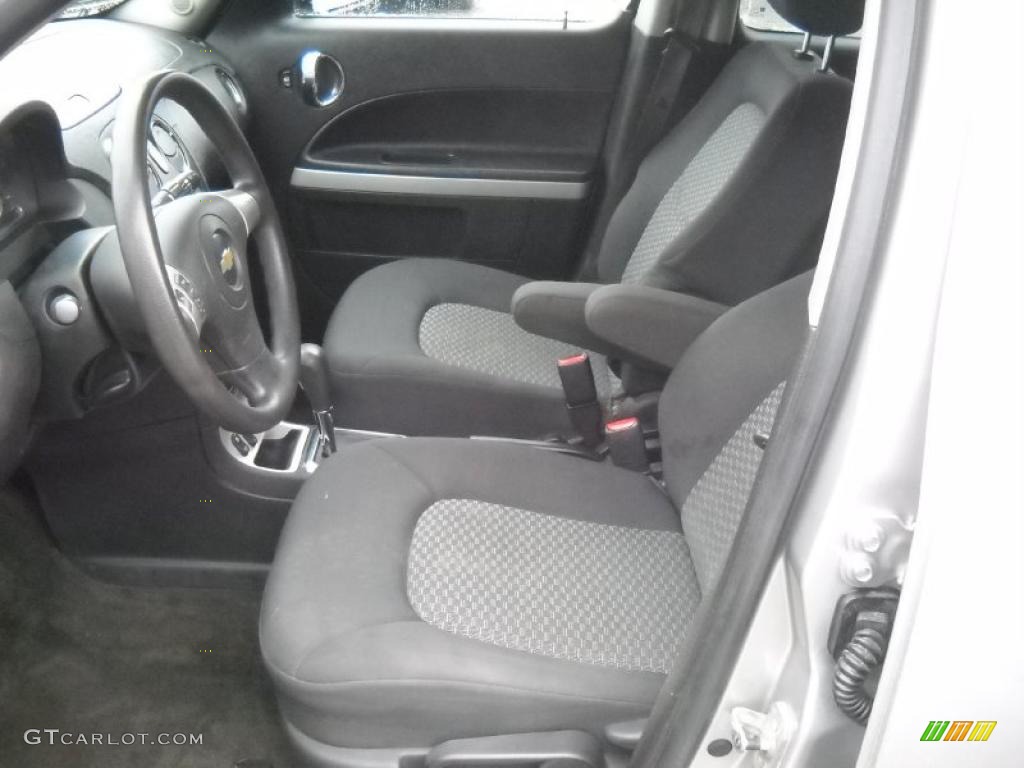 Ebony Black Interior 2008 Chevrolet HHR LS Photo #47416664
