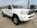 2009 Super White Toyota Tacoma V6 PreRunner Access Cab  photo #2