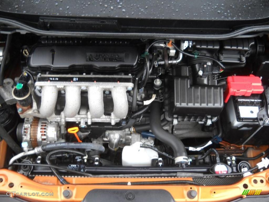 2009 Honda Fit Sport 1.5 Liter SOHC 16-Valve i-VTEC 4 Cylinder Engine Photo #47417333