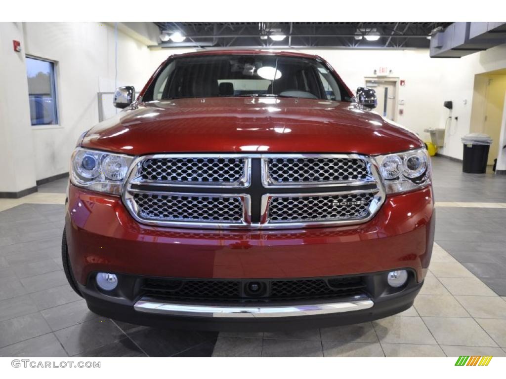 Inferno Red Crystal Pearl 2011 Dodge Durango Citadel Exterior Photo #47417696