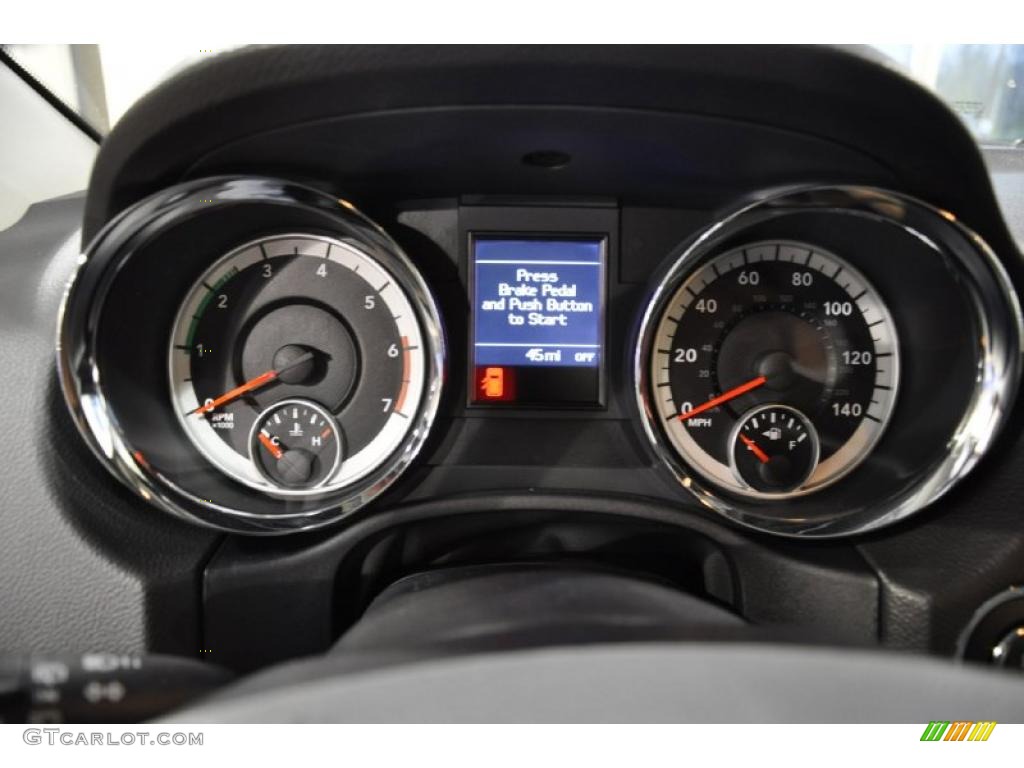 2011 Dodge Durango Citadel Gauges Photo #47417888