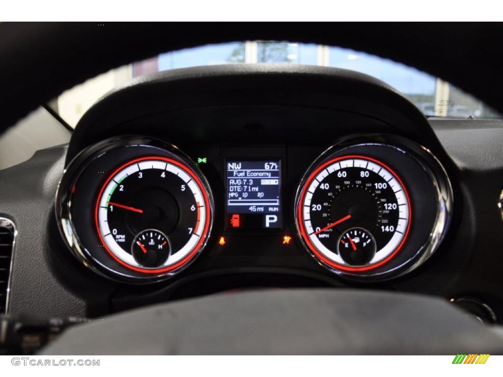 2011 Dodge Durango Citadel Gauges Photo #47417903