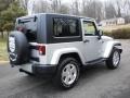 2009 Bright Silver Metallic Jeep Wrangler Sahara 4x4  photo #3