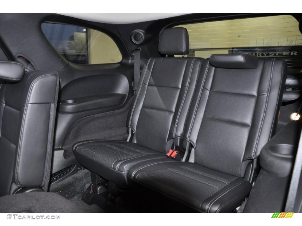 Black Interior 2011 Dodge Durango Citadel Photo #47418140