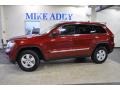 2011 Inferno Red Crystal Pearl Jeep Grand Cherokee Laredo  photo #1