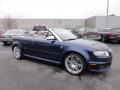 2008 Sprint Blue Pearl Effect Audi RS4 4.2 quattro Convertible  photo #6