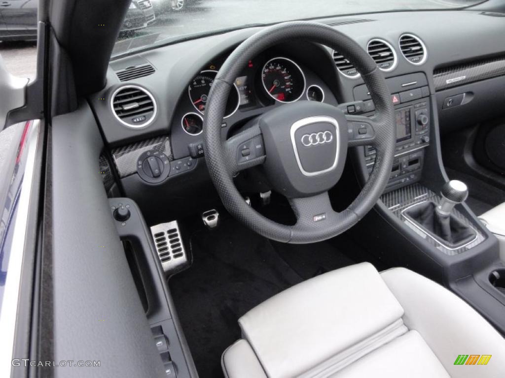 Silver Interior 2008 Audi Rs4 4 2 Quattro Convertible Photo