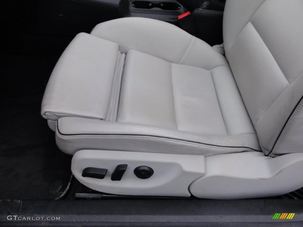 Silver Interior 2008 Audi RS4 4.2 quattro Convertible Photo #47418569