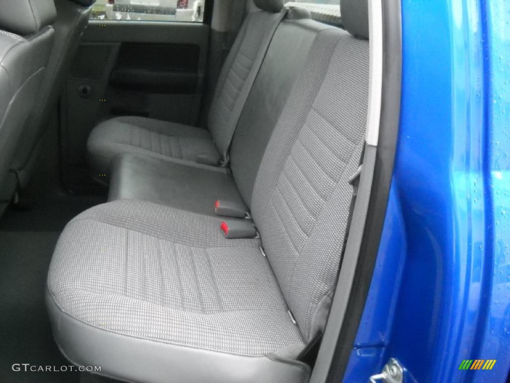 2008 Ram 1500 ST Quad Cab 4x4 - Electric Blue Pearl / Medium Slate Gray photo #12
