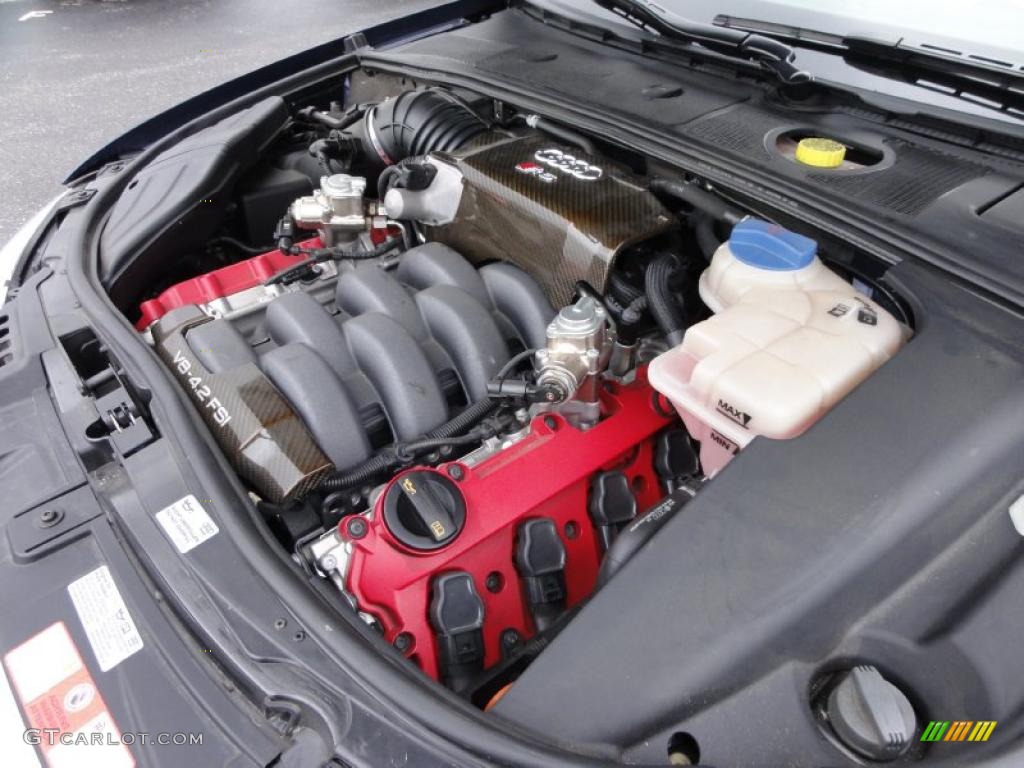 2008 Audi RS4 4.2 quattro Convertible 4.2 Liter FSI DOHC 32-Valve VVT V8 Engine Photo #47418767