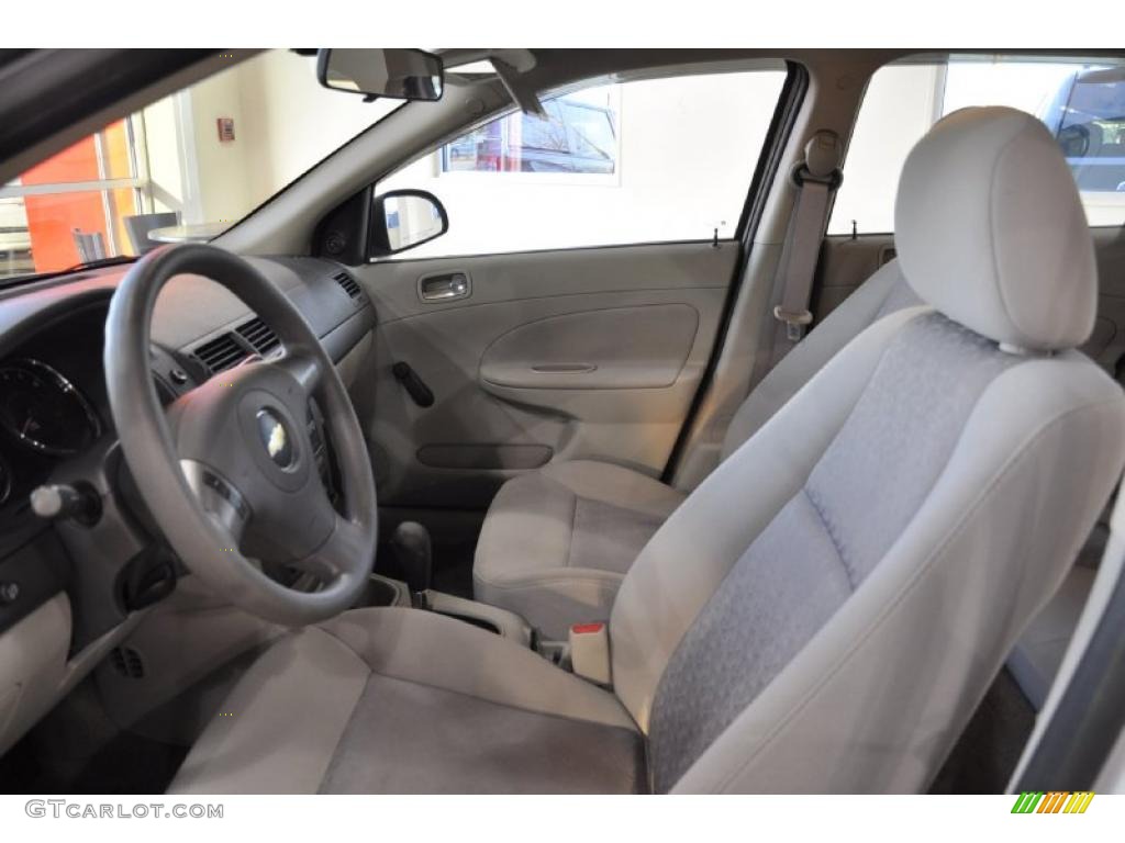 2007 Cobalt LS Sedan - Summit White / Gray photo #9