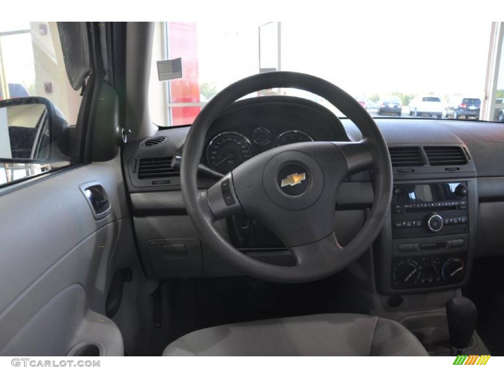 2007 Cobalt LS Sedan - Summit White / Gray photo #15