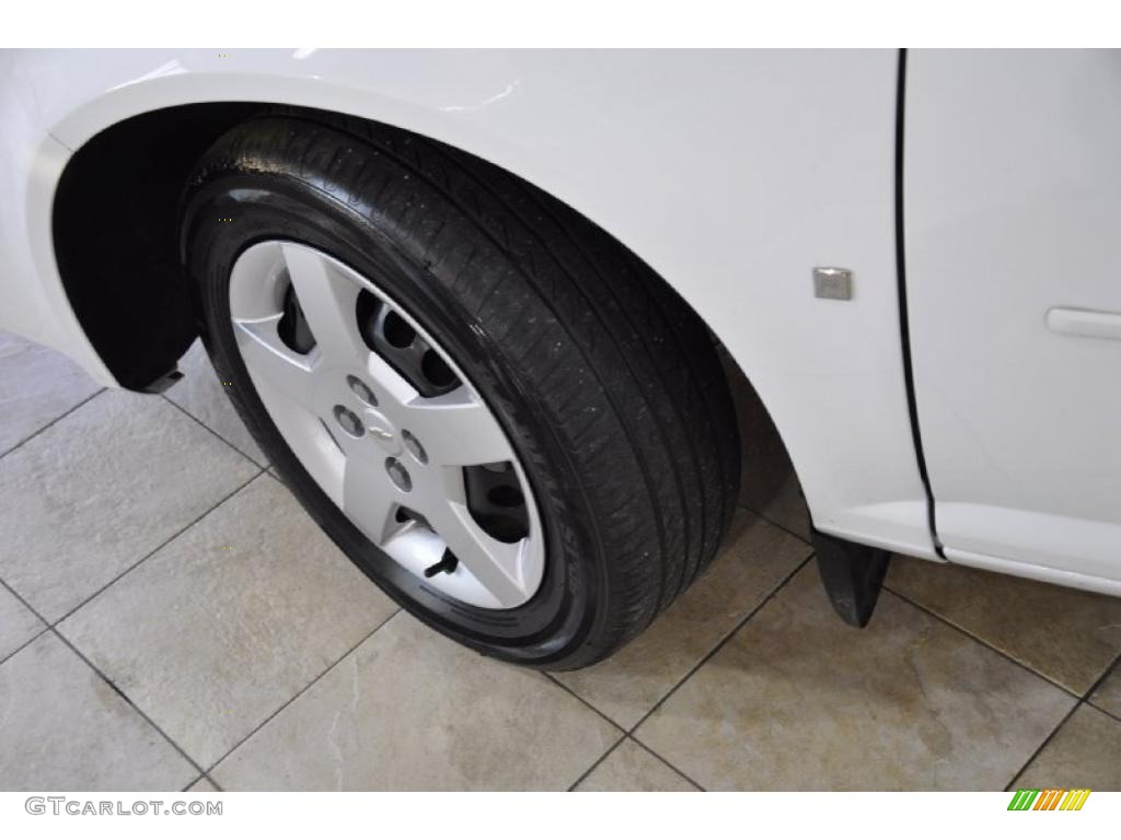 2007 Cobalt LS Sedan - Summit White / Gray photo #17