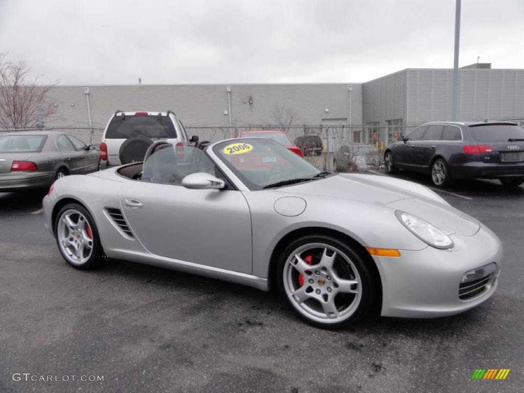 Arctic Silver Metallic 2006 Porsche Boxster S Exterior Photo #47419181