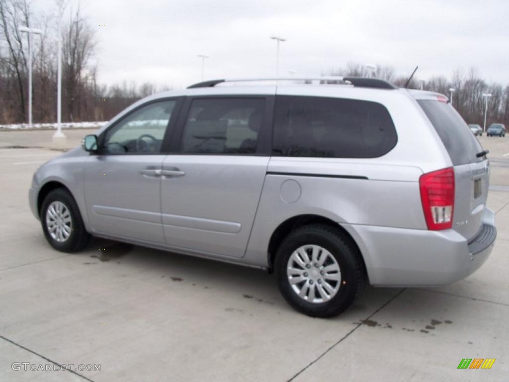 Clear Silver 2011 Kia Sedona LX Exterior Photo #47419226
