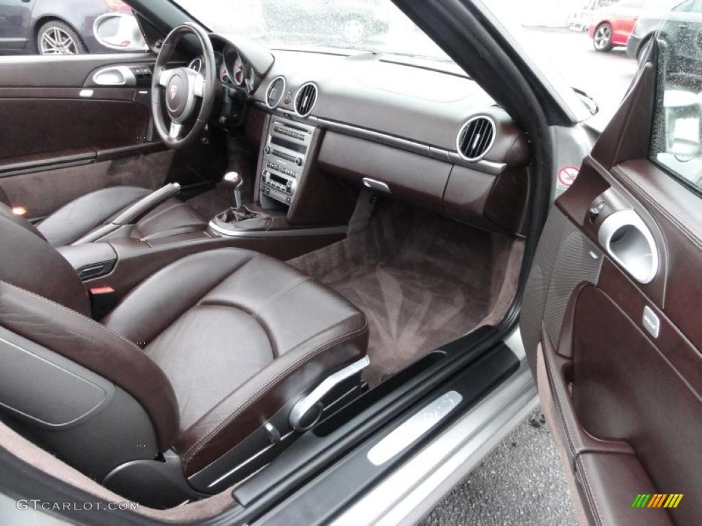 Cocoa Brown Interior 2006 Porsche Boxster S Photo #47419334