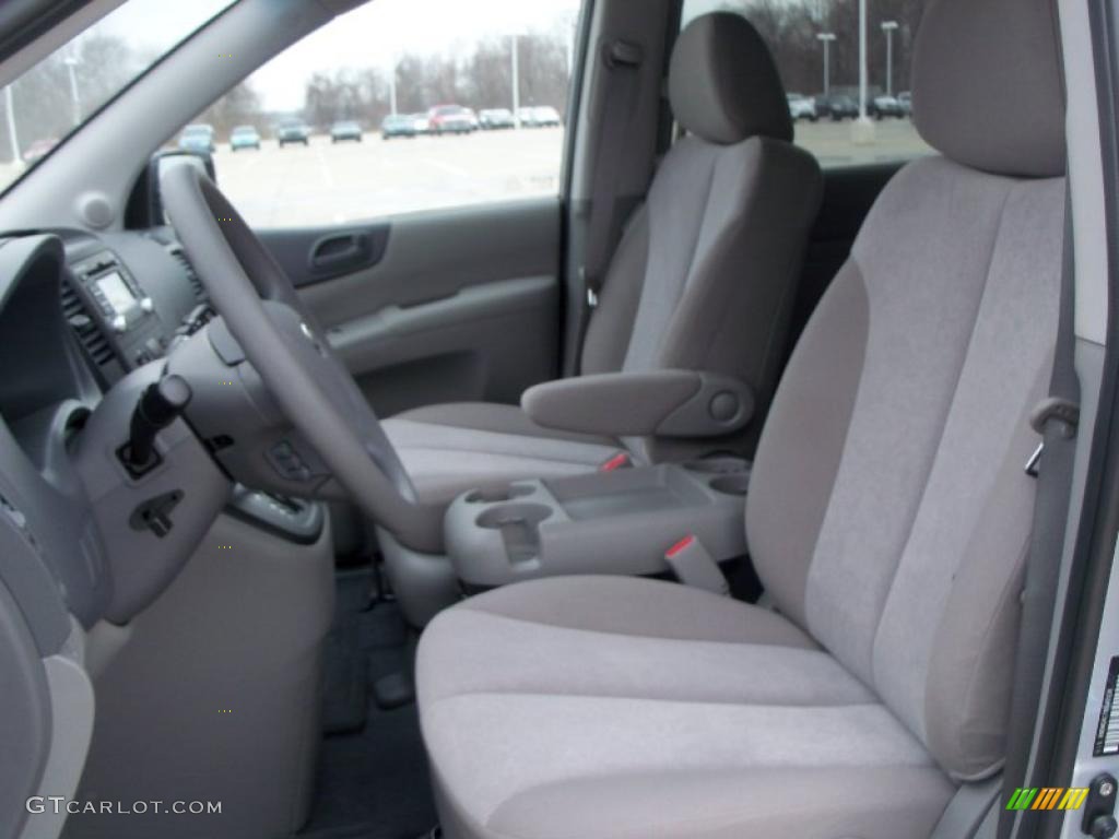 Gray Interior 2011 Kia Sedona LX Photo #47419337