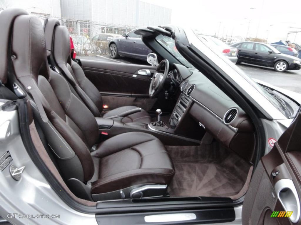 Cocoa Brown Interior 2006 Porsche Boxster S Photo #47419367