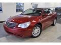 2008 Inferno Red Crystal Pearl Chrysler Sebring Touring Convertible  photo #2