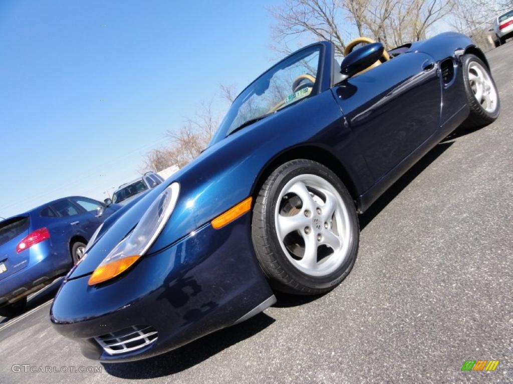 Ocean Blue Metallic 1999 Porsche Boxster Standard Boxster Model Exterior Photo #47419700