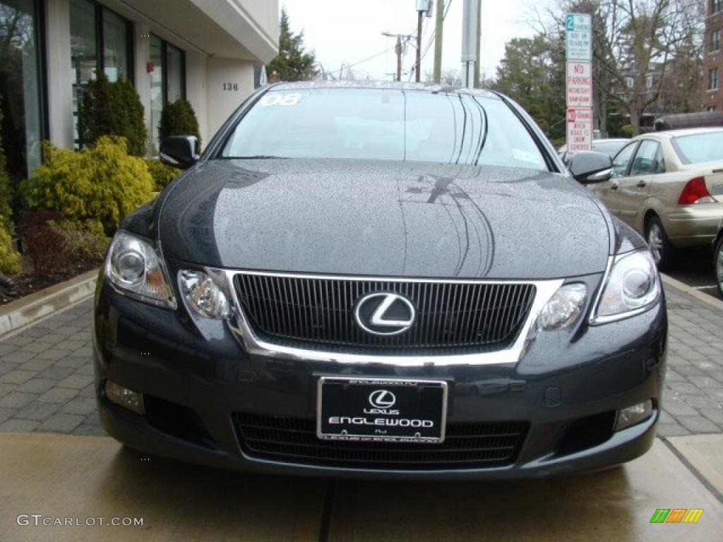 2008 GS 350 AWD - Smoky Granite Mica / Light Gray photo #2