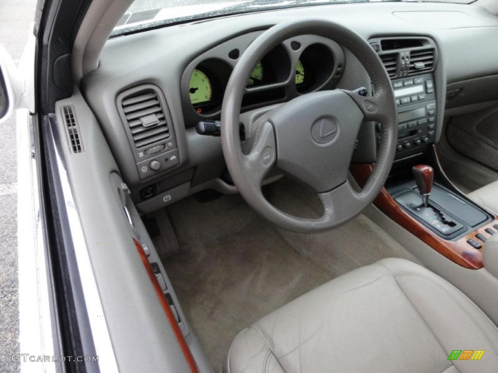 Light Charcoal Interior 1999 Lexus GS 400 Photo #47420646