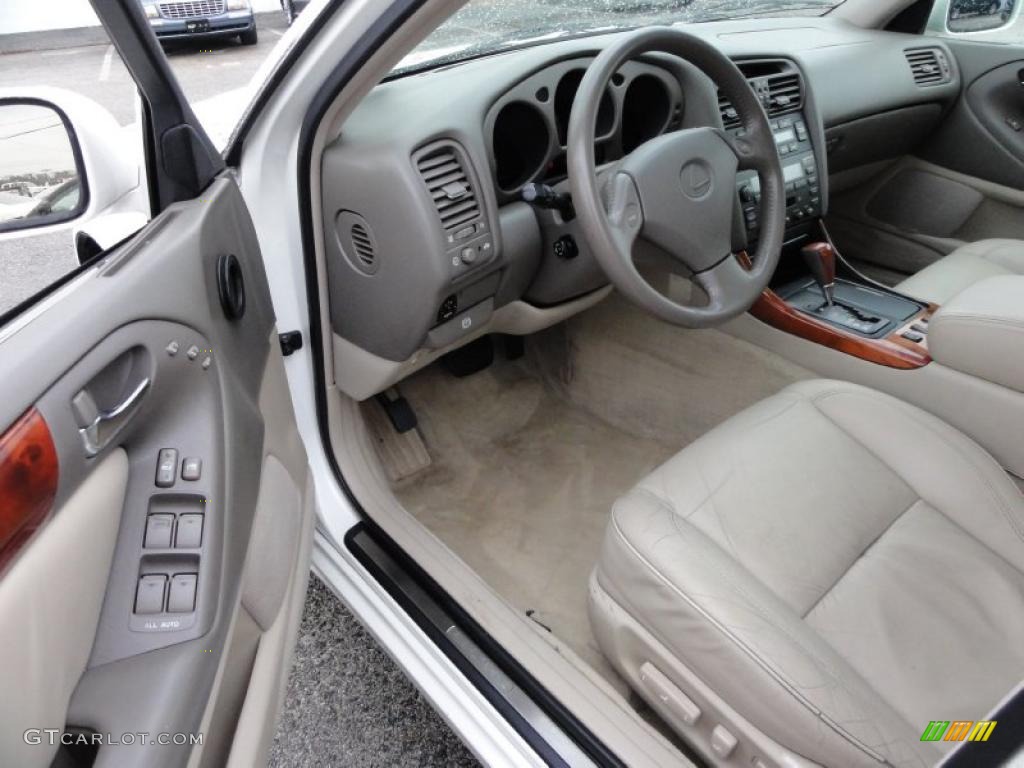 Light Charcoal Interior 1999 Lexus GS 400 Photo #47420664