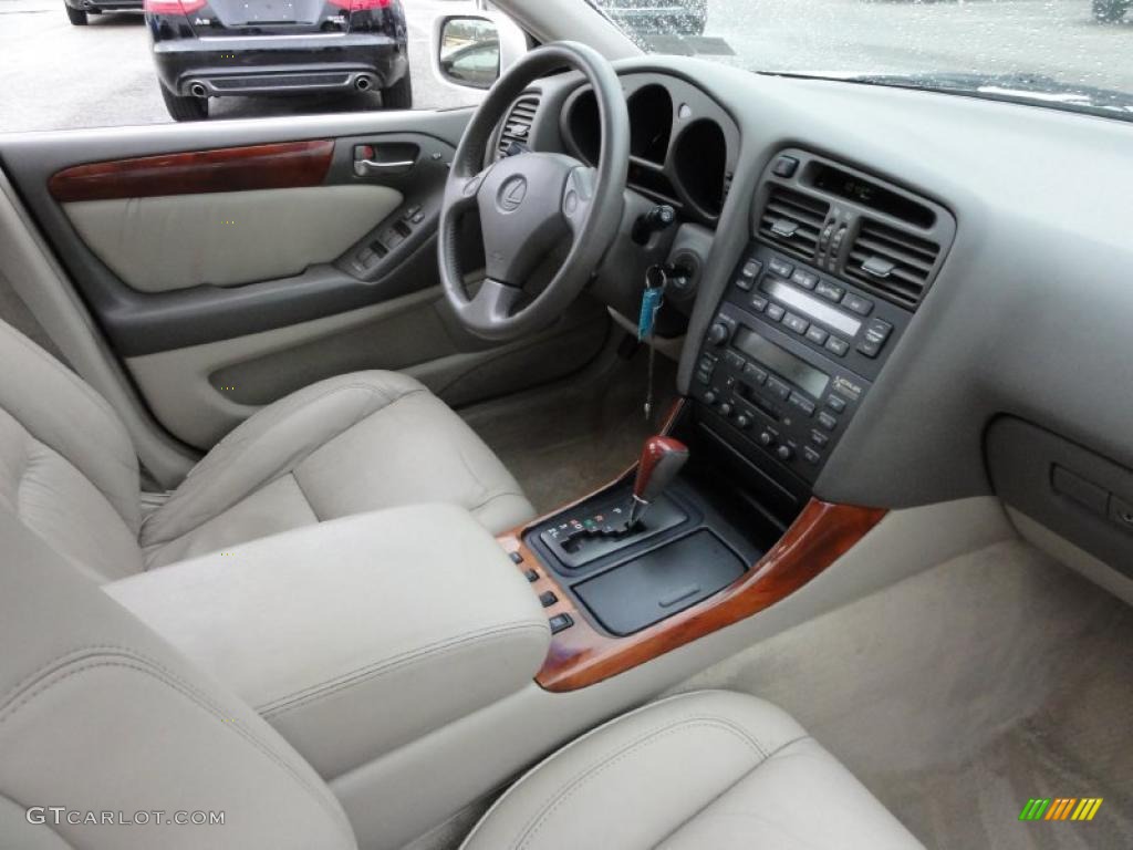Light Charcoal Interior 1999 Lexus GS 400 Photo #47420754