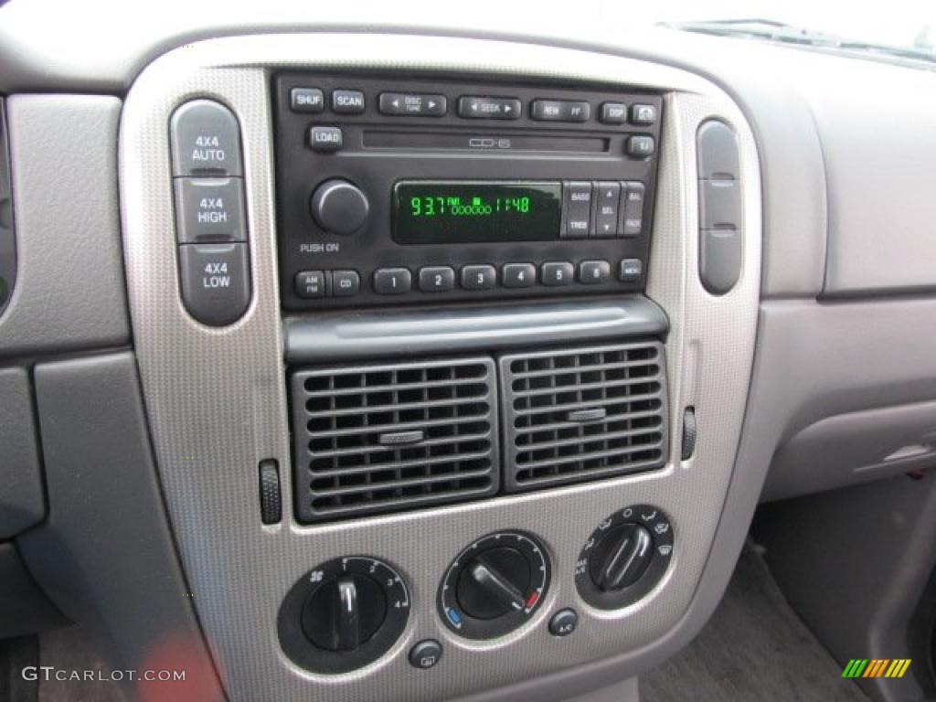 2003 Explorer XLT 4x4 - True Blue Metallic / Graphite Grey photo #13