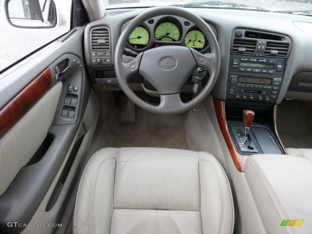 Light Charcoal Interior 1999 Lexus GS 400 Photo #47420895