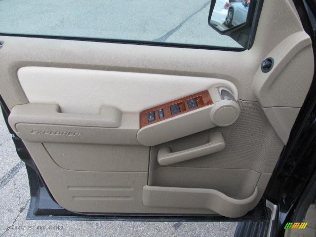 2007 Explorer Eddie Bauer 4x4 - Black / Camel photo #11