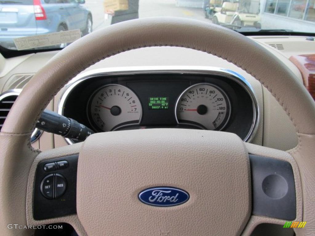2007 Explorer Eddie Bauer 4x4 - Black / Camel photo #15