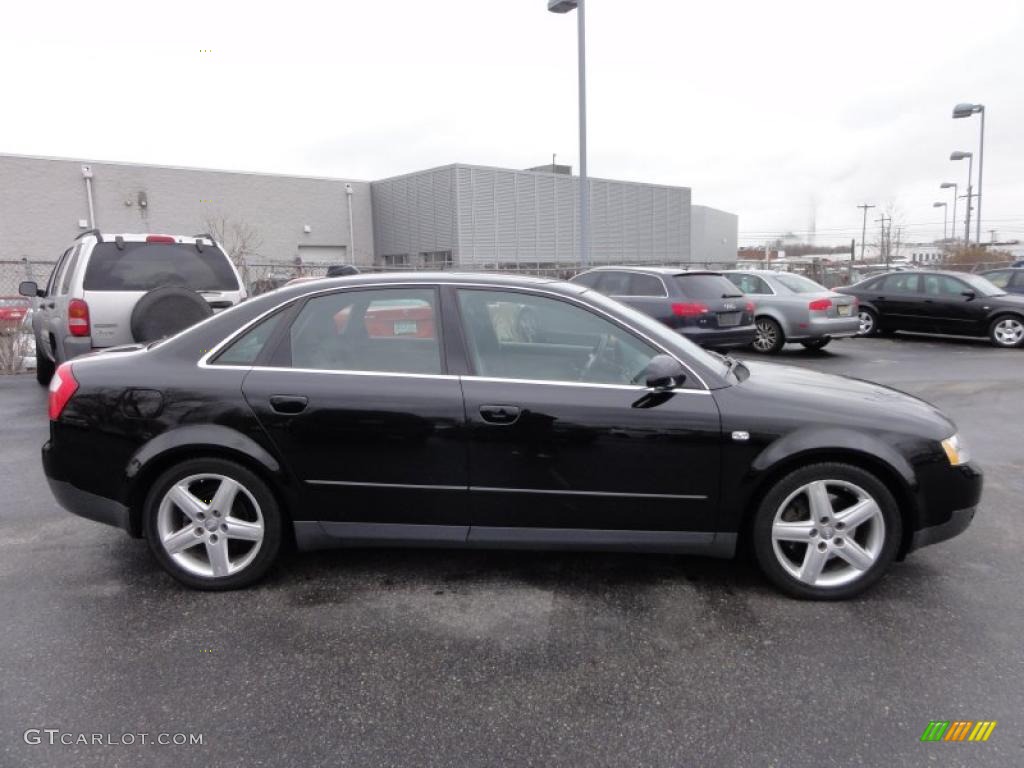 Brilliant Black 2004 Audi A4 3.0 quattro Sedan Exterior Photo #47421384