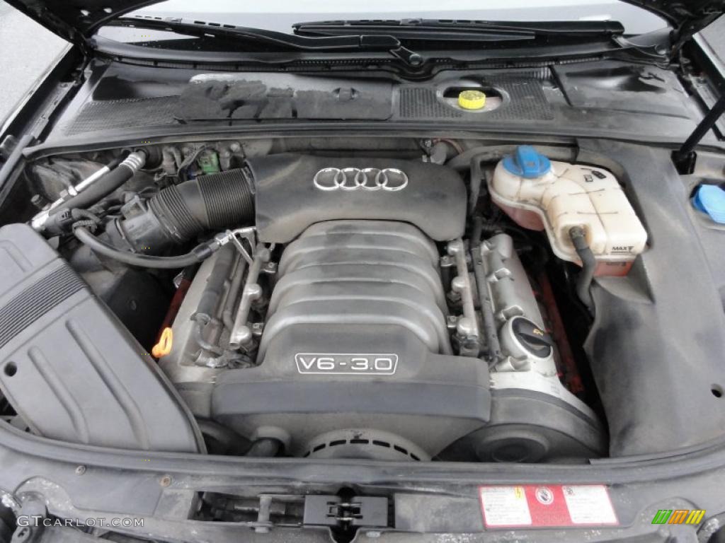 2004 Audi A4 3.0 quattro Sedan 3.0 Liter DOHC 30-Valve V6 Engine Photo #47421768
