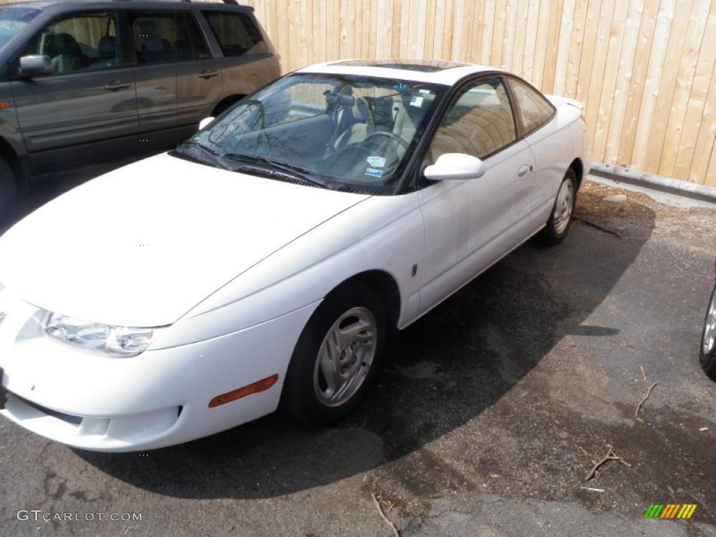 1997 S Series SC2 Coupe - White / Tan photo #2