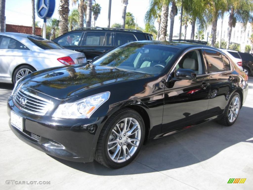 Black Obsidian 2008 Infiniti G 35 S Sport Sedan Exterior Photo #47422239