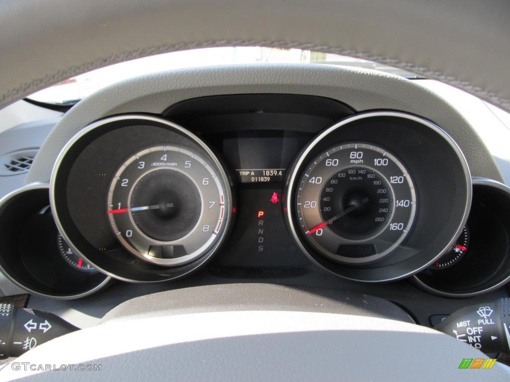 2010 Acura MDX Standard MDX Model Gauges Photo #47422263