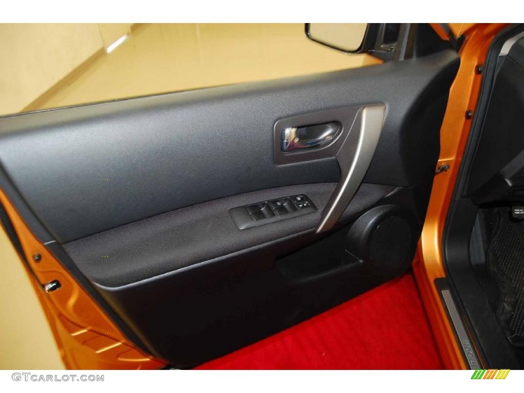 2008 Nissan Rogue SL AWD Black Door Panel Photo #47422989