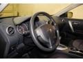 Black 2008 Nissan Rogue SL AWD Steering Wheel