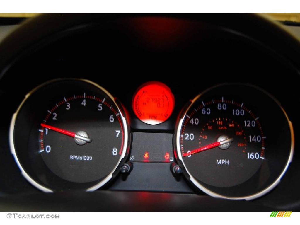 2008 Nissan Rogue SL AWD Gauges Photo #47423232