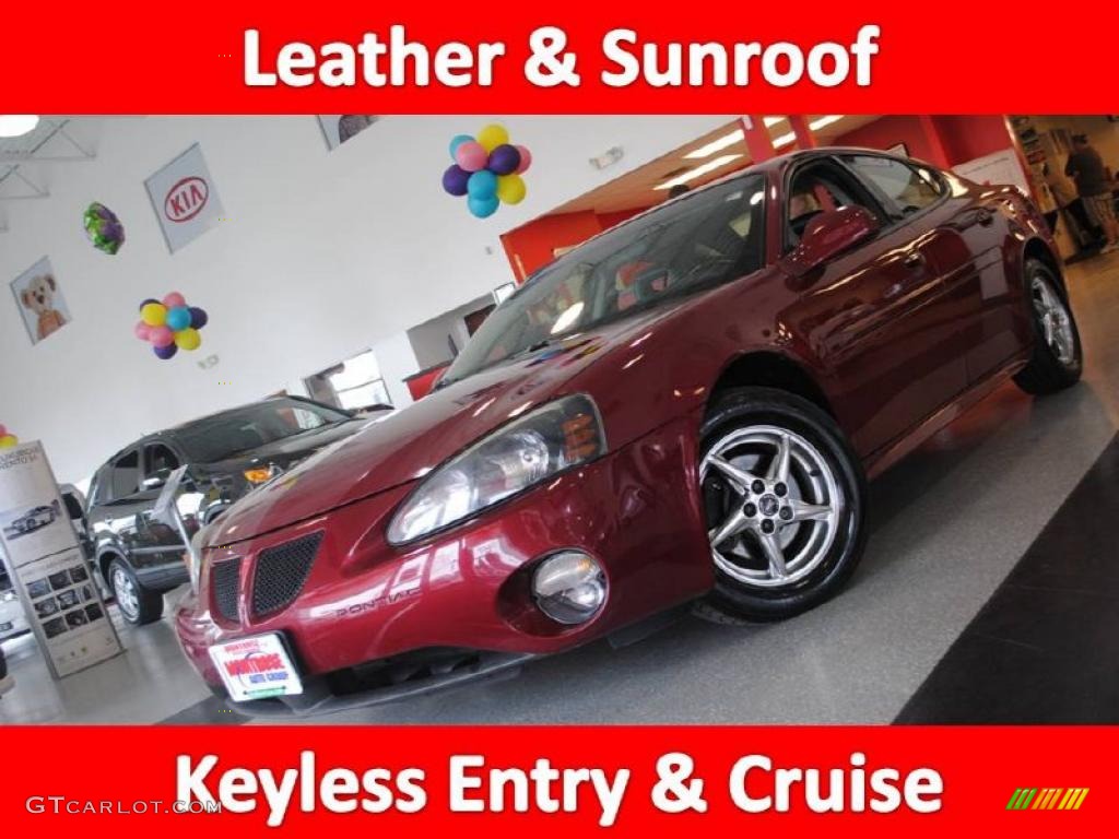 2004 Grand Prix GT Sedan - Sport Red Metallic / Dark Pewter photo #1