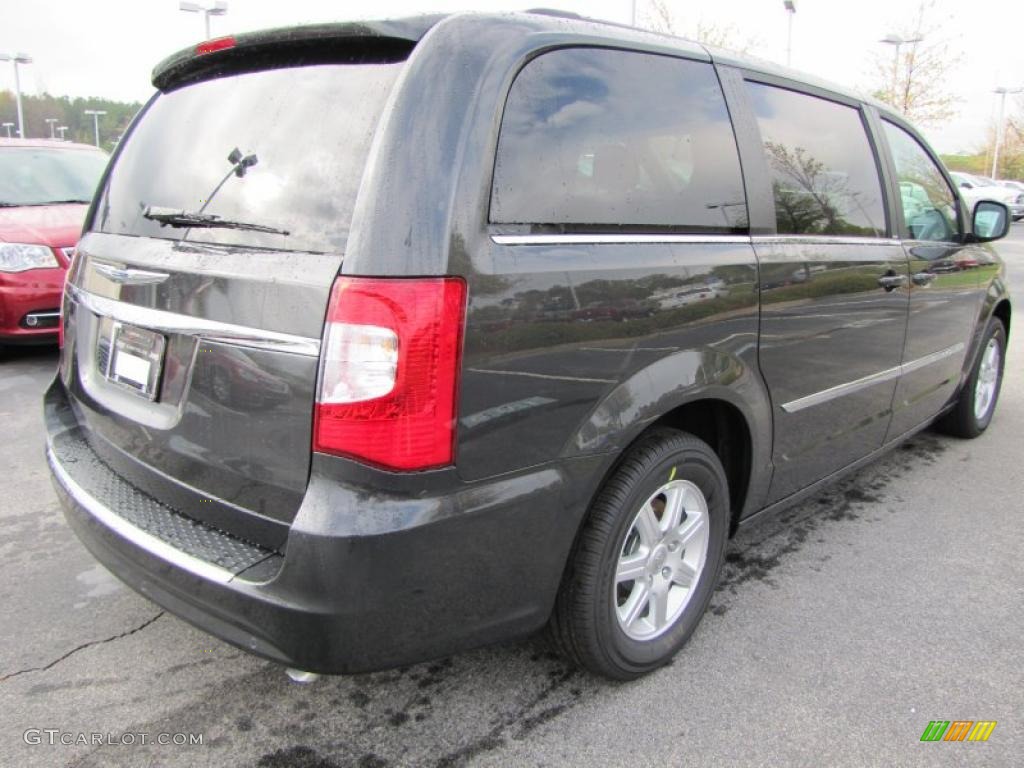 Dark Charcoal Pearl 2011 Chrysler Town & Country Touring Exterior Photo #47424897