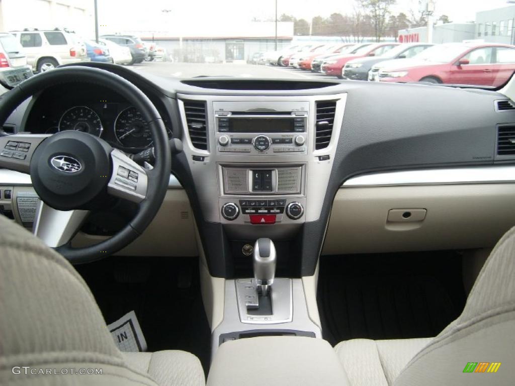 2011 Subaru Legacy 2.5i Premium Warm Ivory Dashboard Photo #47425113