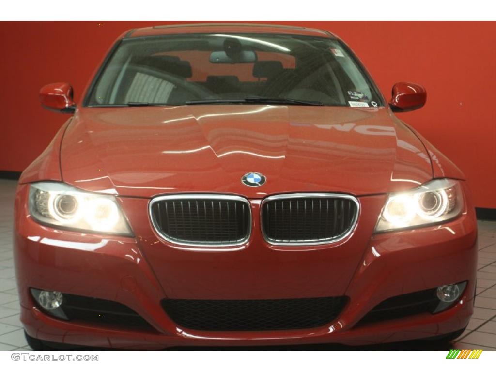 2011 3 Series 328i Sedan - Crimson Red / Black Dakota Leather photo #2