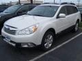 2011 Satin White Pearl Subaru Outback 2.5i Limited Wagon  photo #1