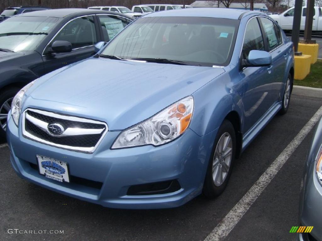 Sky Blue Metallic Subaru Legacy