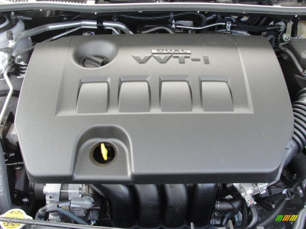 2011 Toyota Corolla S 1.8 Liter DOHC 16-Valve Dual-VVTi 4 Cylinder Engine Photo #47425641